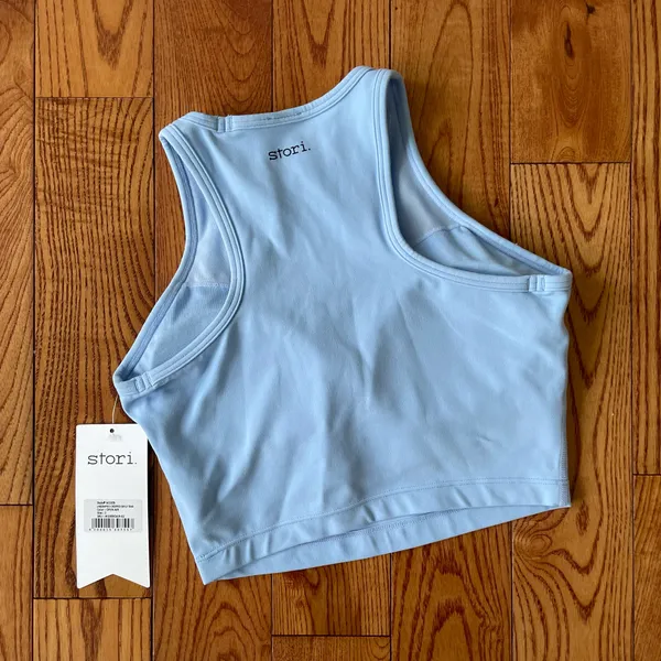 Stori Unscripted Cropped Shelf Tank Sports Bra - Image 5
