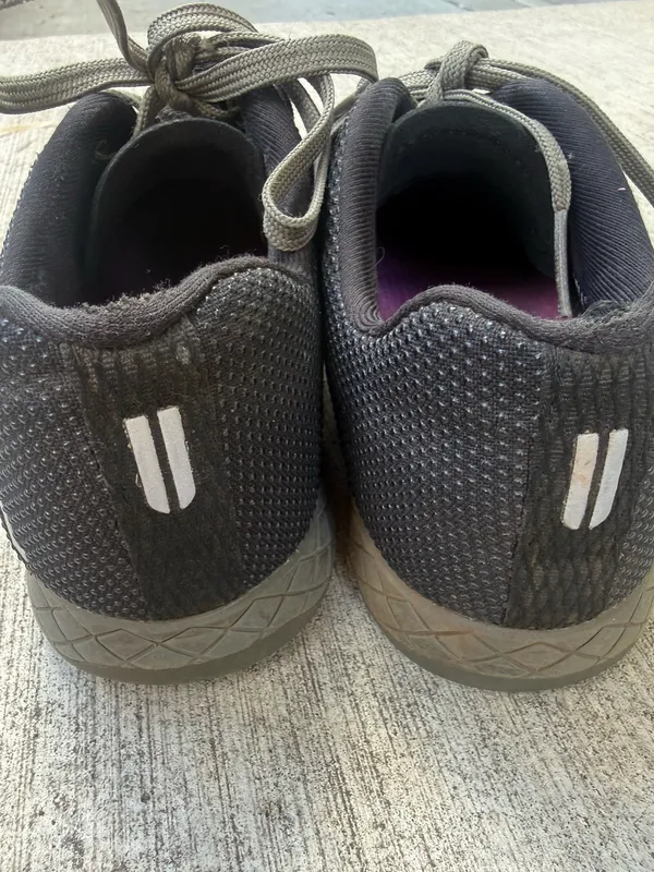 Nobull Shoes Outwork Superfabric Black Ivy Olive Green Sole Crossfit Trainer - Image 5