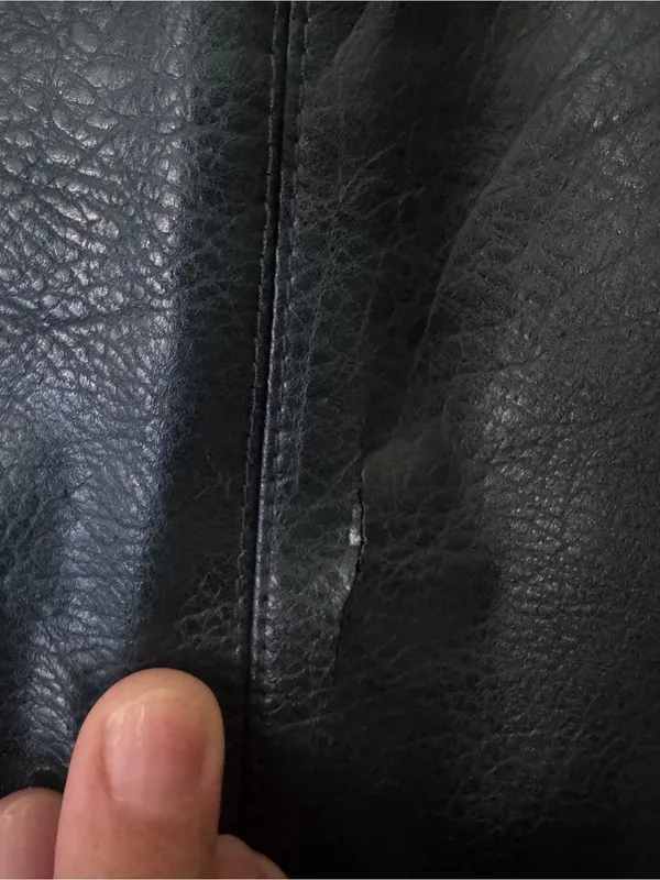 Zara Black Faux Leather A-Line Mini Skirt - Image 5