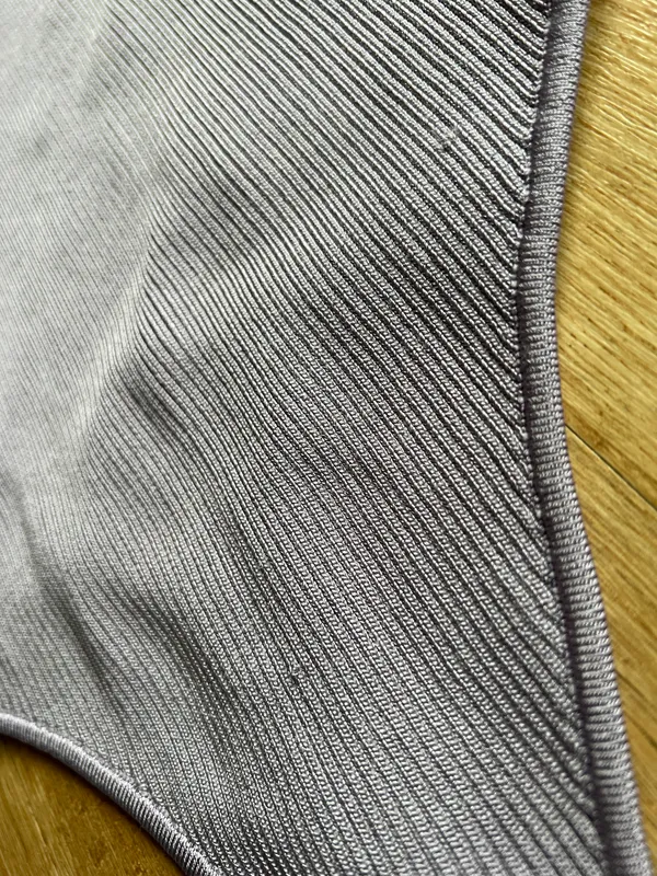 Rib Sleeveless Bodysuit - Image 10