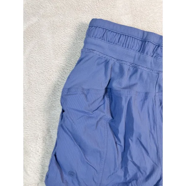 Lululemon Dance Studio High-Rise Short 3.5 Inseam Lined Oasis Blue Workout Gym 0 - Image 6