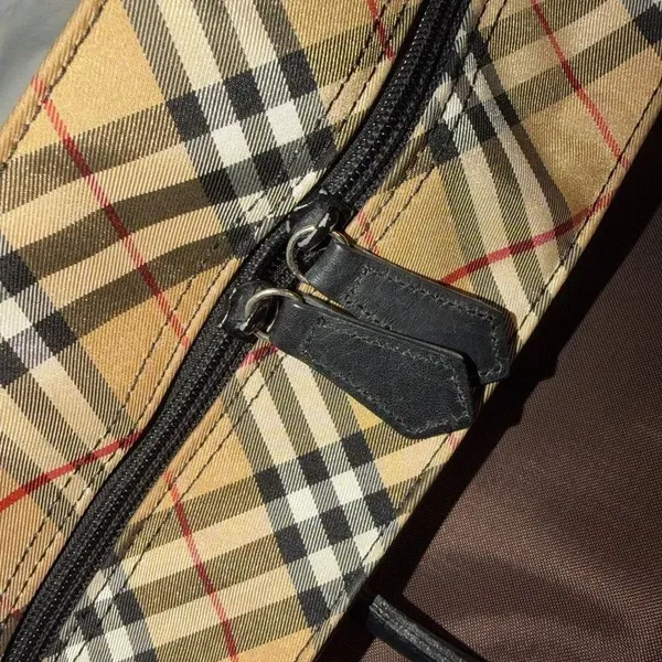 Authentic Burberry Nova Check Blue Label Tote Nylon Bag.(EUC) - Image 10