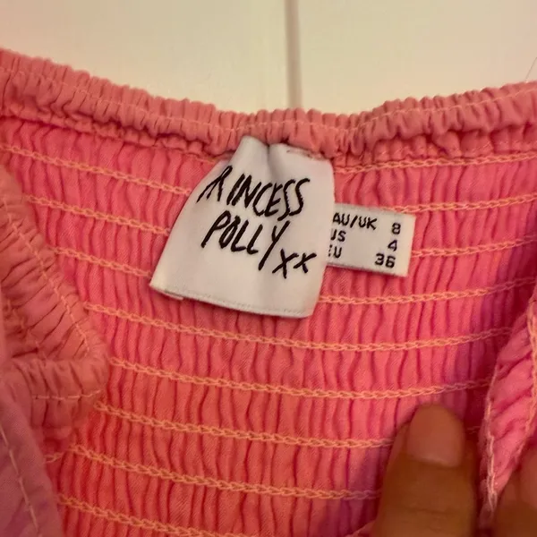 Princess Polly Pink Tiered Midi Sundress - Image 6