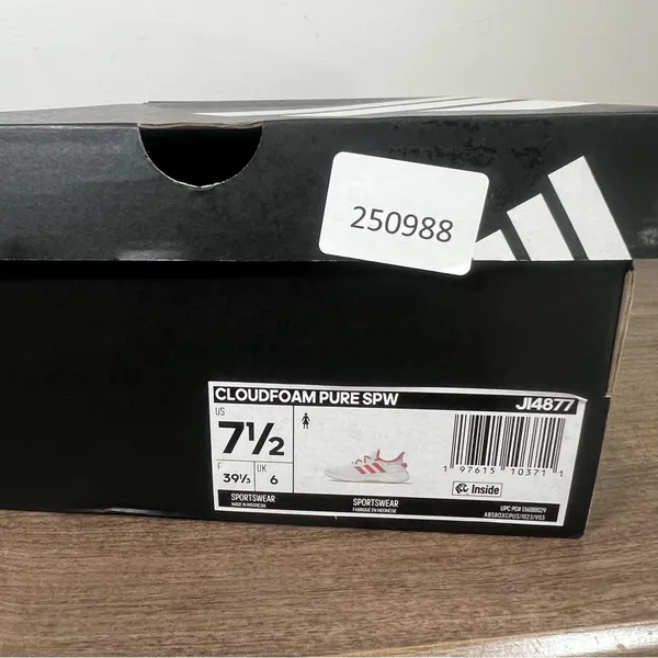 FIND Adidas NEW Women's CloudFoam Pure SPW Shoe Size 7.5 #896A - Image 2