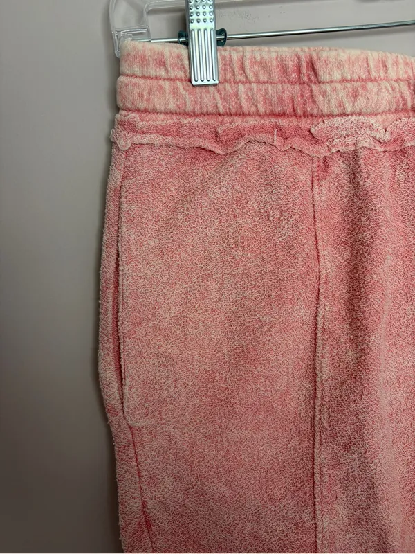 Free People Movement High Waisted Terry Lounge Shorts Medium - Image 3