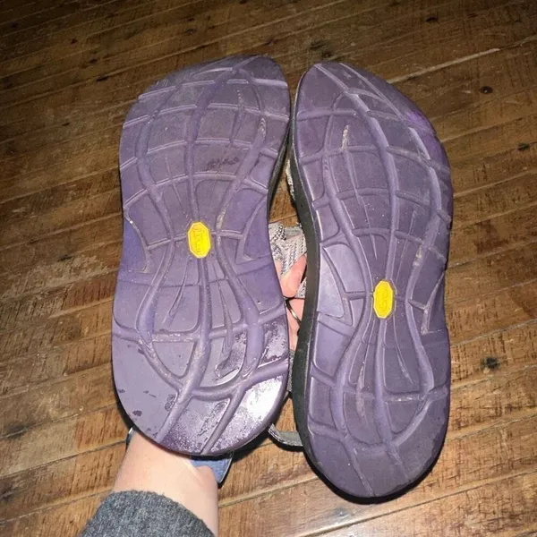 Chacos gray double strap orthotic arch support gorpcore 8 sandals - Image 4