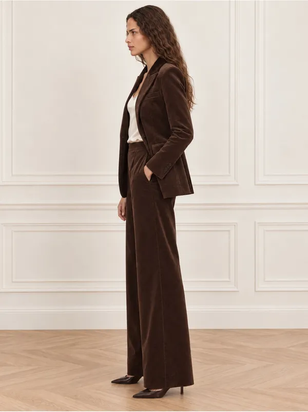 Veronica Beard Capucine Dickey Brown Corduroy Blazer Jacket Size 2 NWT - Image 3