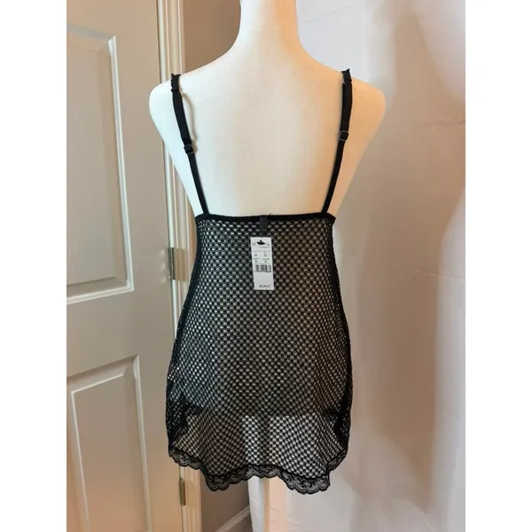 NWT Intimissimi Frou Frou Babydoll Black & White Size M - Image 4