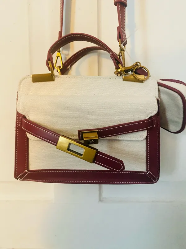 Berry Steve Madden Satchel Bag - Image 2