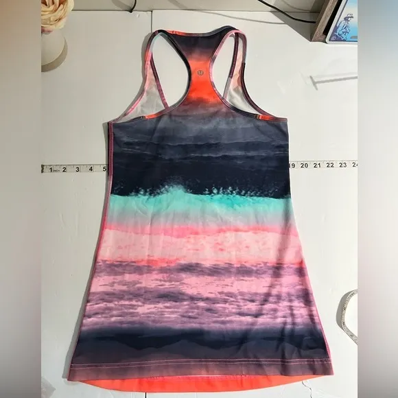 Lululemon ** Unicorn! ** Cool Racerback II Nulu Beachscape‎ - Image 9