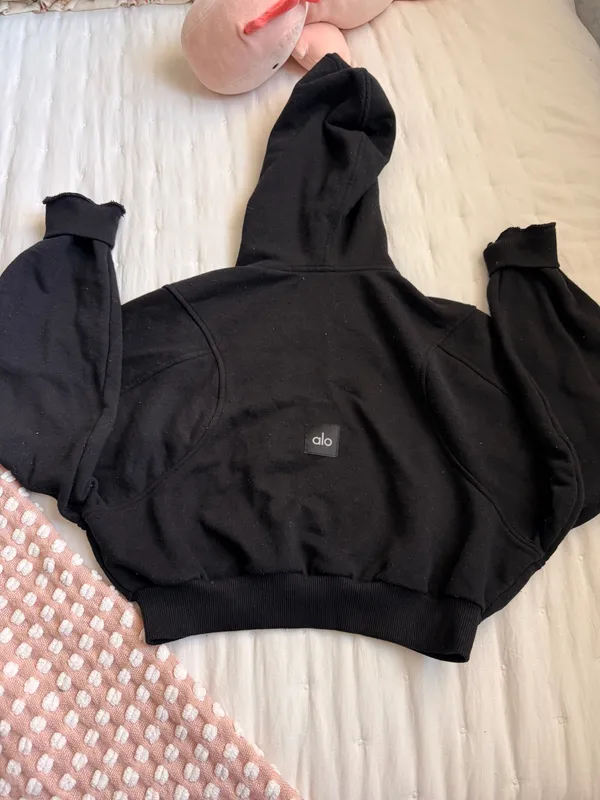 Alo Sweet Escape Yoga Zip-Up Hoodie - Image 3