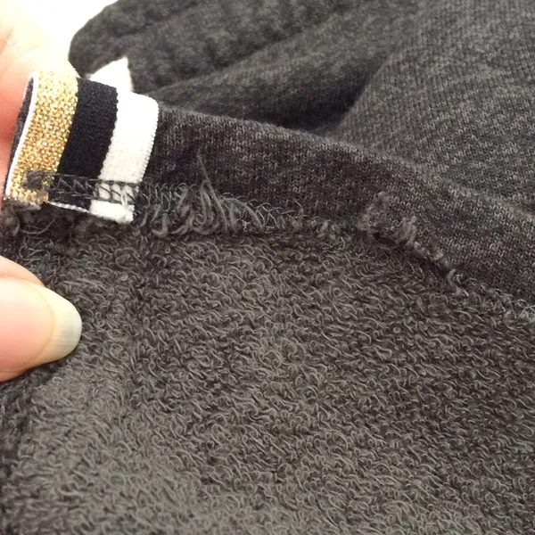 Sundry Metallic Side Stripe Split Hem Sweatpants - Image 8
