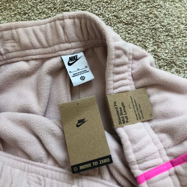 Nike Sportswear Club Fleece Mid-Rise Wide Leg Pants - Image 8