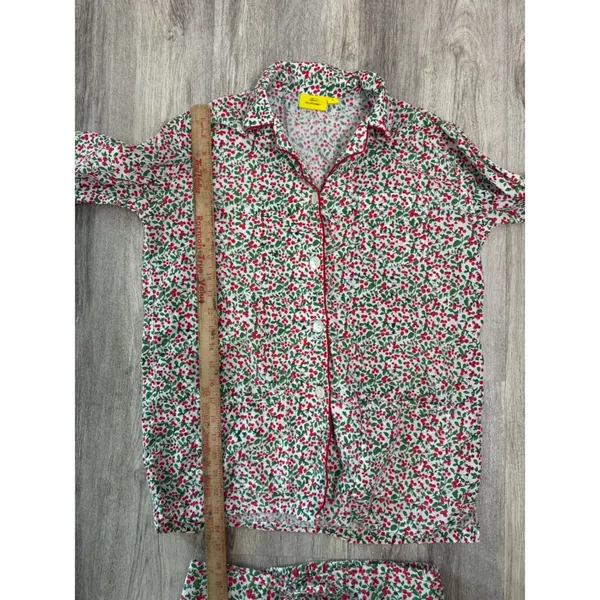 Roller Rabbit Roberta Christmas Holly Berry Size Small Womens Pajamas Set - Image 11