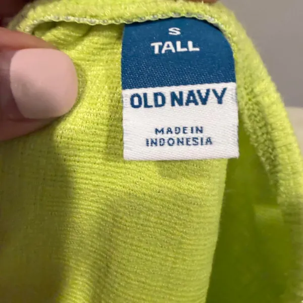 Old-navy Women's Green and Yellow Playsuit-romper - Image 5