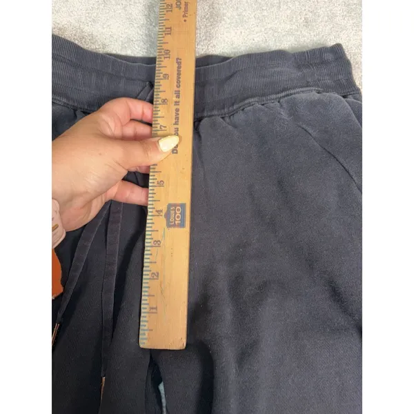Lululemon Scuba High-Rise Jogger *Fleece 28" Black 6 Spell Out Logo - Image 9