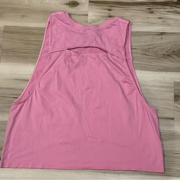 Ryka Cropped Pink Tank Top Women’s Large - Image 3