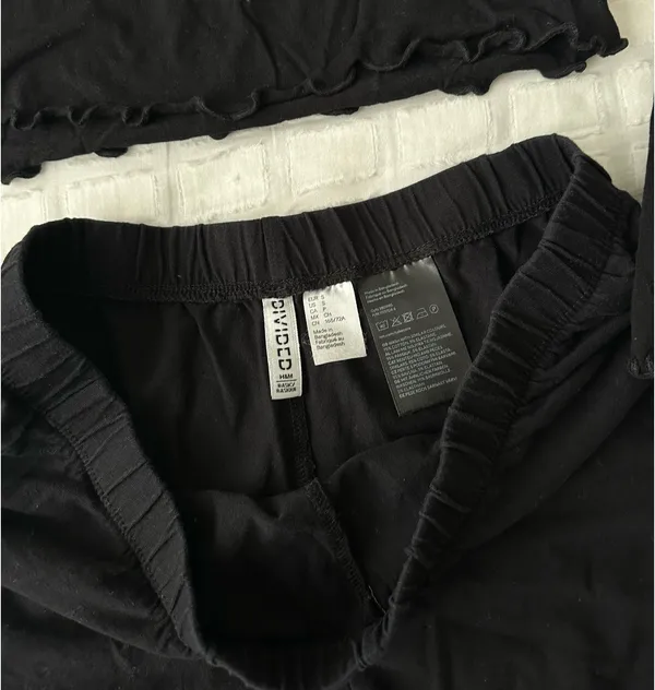 H&M Black Lounge Set - Image 4