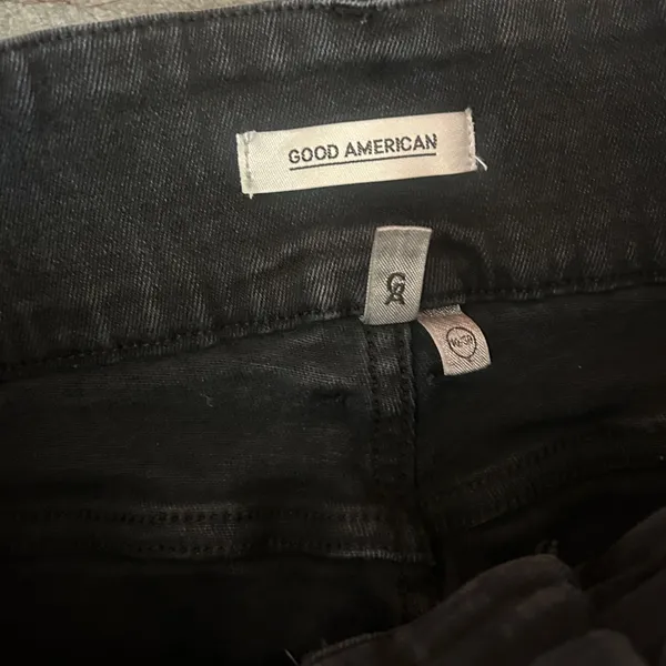 Good American Good Waist Button Fly Jeans Size 10/30 - Image 10