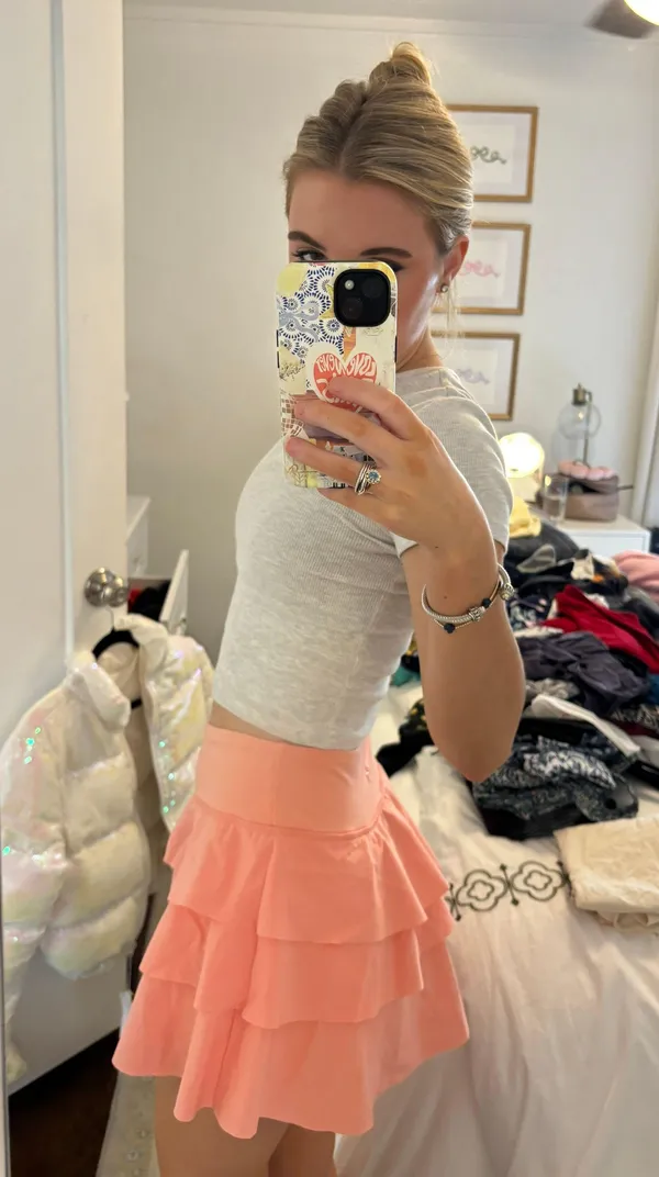 JoyLab Scalloped Tennis Skirt - Image 2