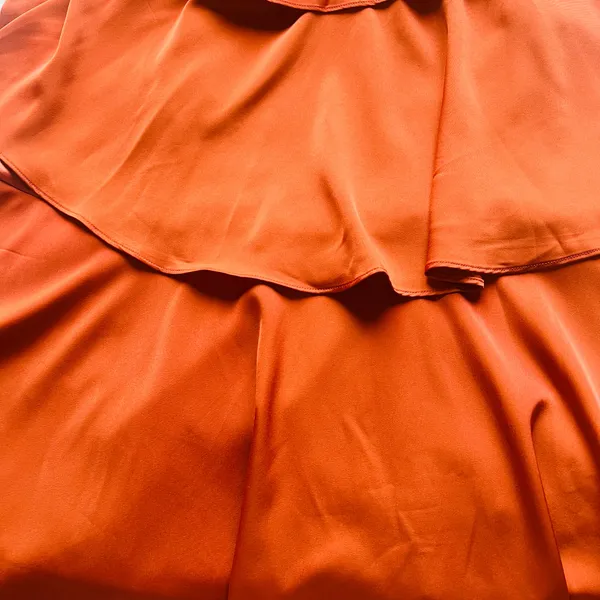 Lulus Going With Elegance Rust Tiered Maxi Dress - Image 8
