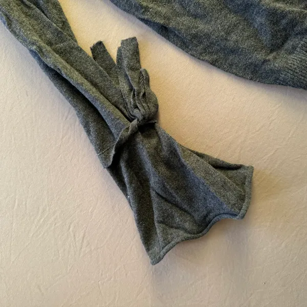 Michael Kors Tie-Cuff Bell Sleeve Sweater - Image 3
