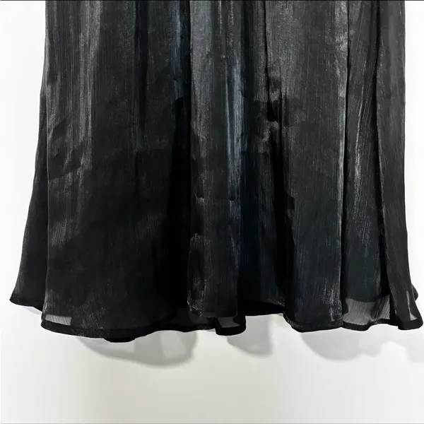 Petal & Pup Mila Black Strapless Dress with Bow & Cutout Detail - Image 3