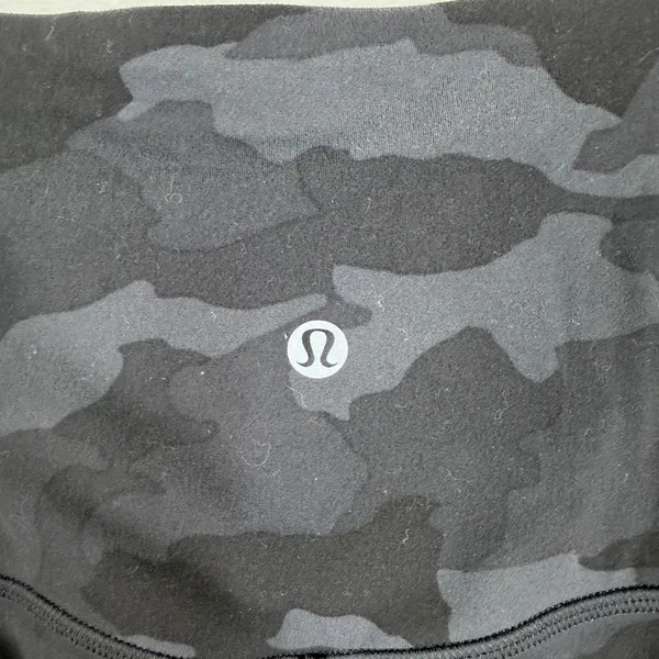 Lululemon 6 Align High Rise Pant Pockets 25" Heritage 365 Camo Deep Coal Multi - Image 8