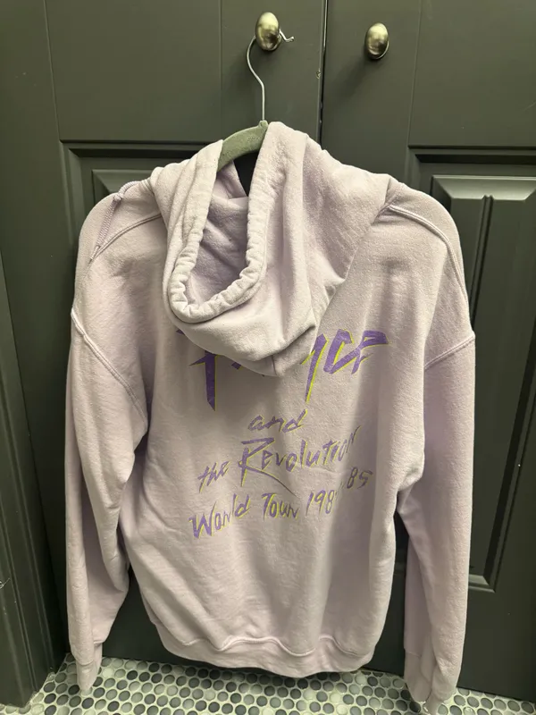 PRINCE Doves Cry Hoodie Sweatshirt Size M - Image 4