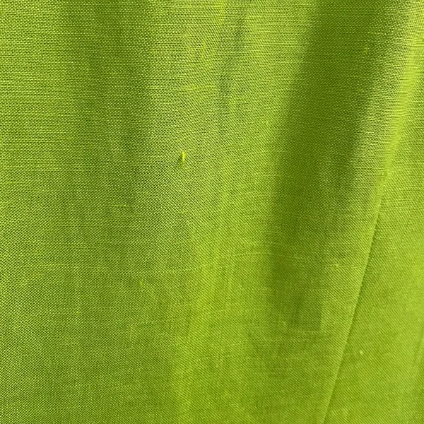 Vintage 90’s Jessica Howard Green Linen Embroidered Midi Dress 8 - Image 6