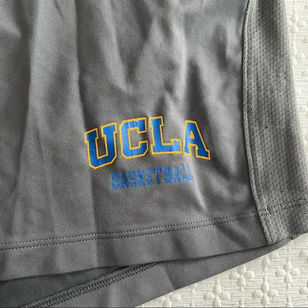 Under Armour “UCLA Basketball” Grey Basketball Style Shorts | Size Medium - Image 2