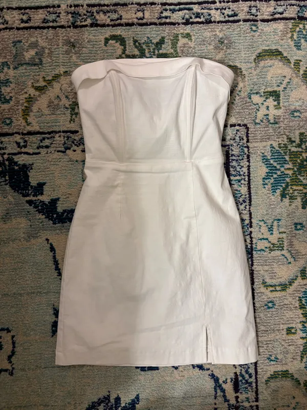 Cousin Couture White Mini Dress - Image 2