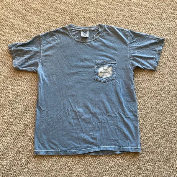 Comfort Colors Texas Bluebonnets Recruitment Flower T-Shirt Blue Size Medium - Image 4