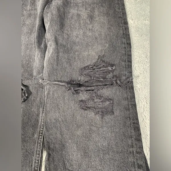 Agolde denim jeans 90’s jean black 27 distressed - Image 3