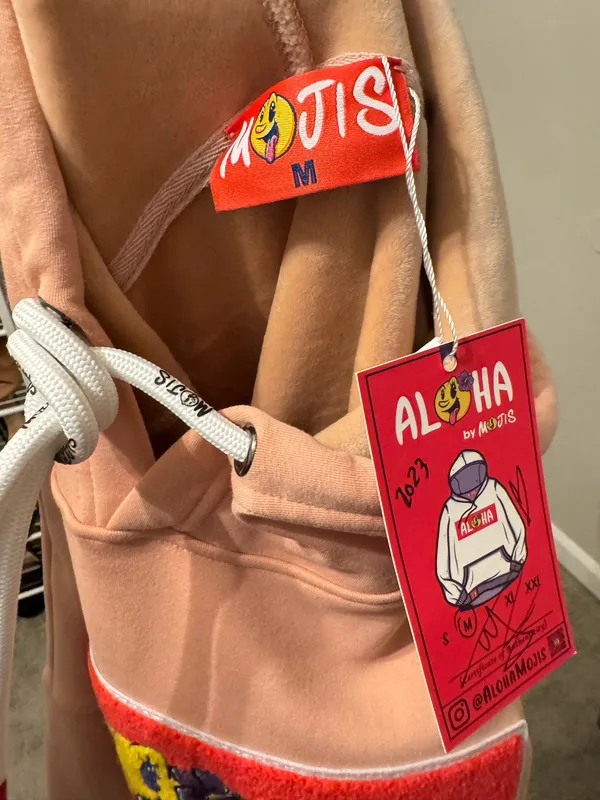 Aloha by Mojis signature hoodie Size M - Image 5