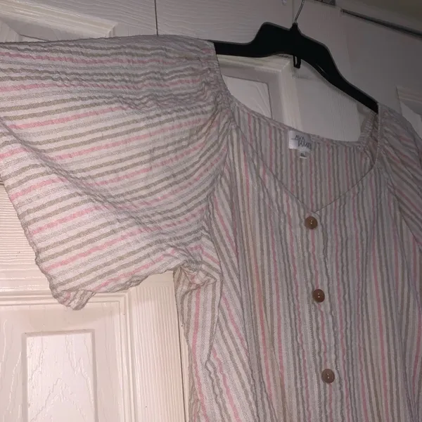 Marshalls Short sleeved button up blouse - Image 2