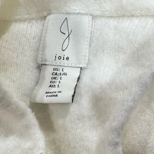 Joie Cashmere Ivory Mock Neck Lightweight Sweater Top Women’s Large - Image 2