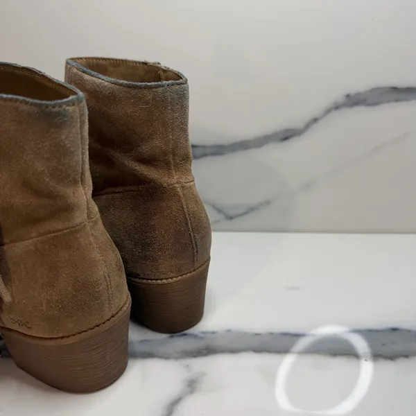 b.o.c. Born Women's Brown Leather Elise Boots Sz 8 Festival Boho Western Fringe - Image 4