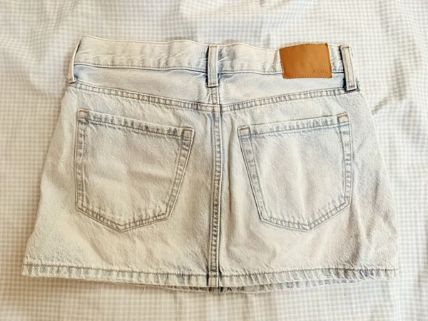 Aeropostale Low-Rise Mini Denim Skirt - Image 4