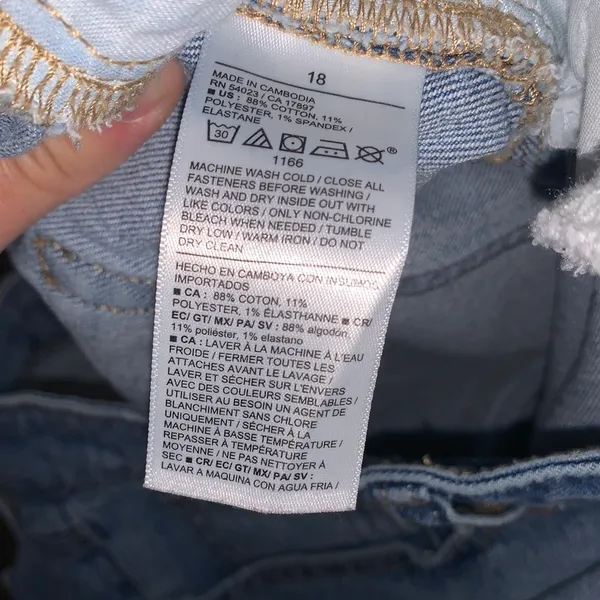 Old Navy OG Straight Jeans Secret Smooth Pockets Classic Style 18 - Image 7