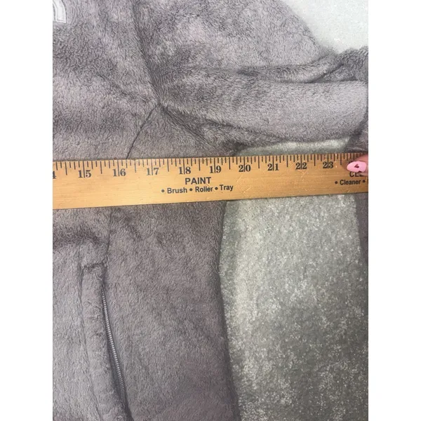 The North Face Osito Fleece Jacket‎ Womens Medium Gray Full Zip Soft High Pile - Image 12