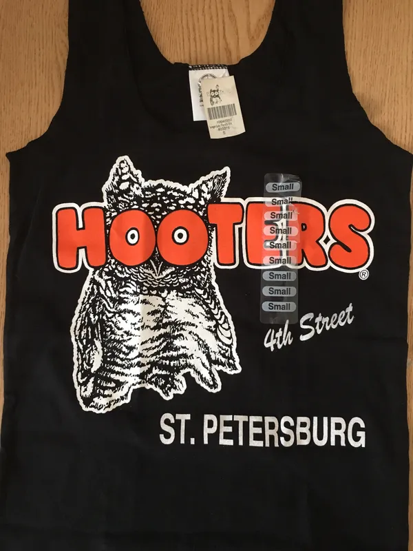 New Hooters Girl Uniform Tank St Petersburg Florida Small - Image 3