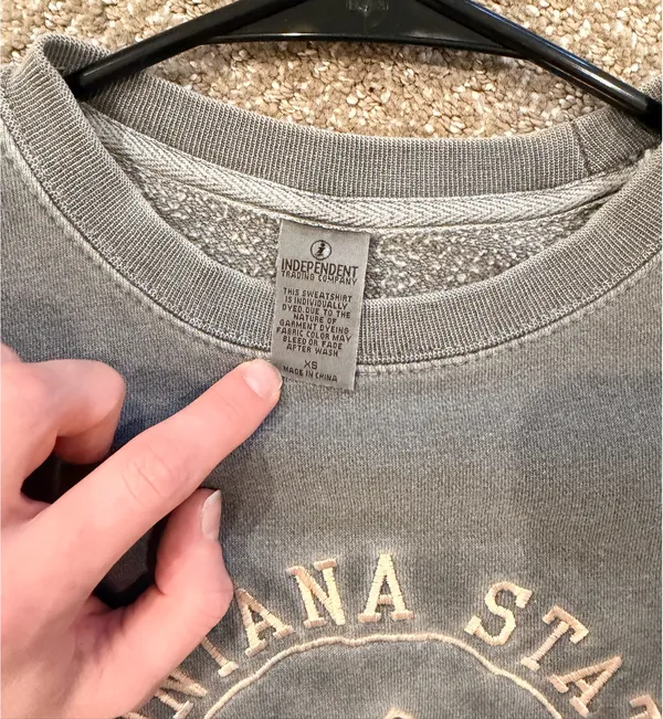 Montana State Crewneck Shirt - Image 2