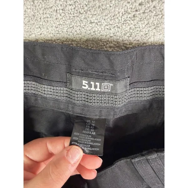 5.11 Tactical Gear Pants Black Ripstop EMS EMT Womens 10 - Image 4
