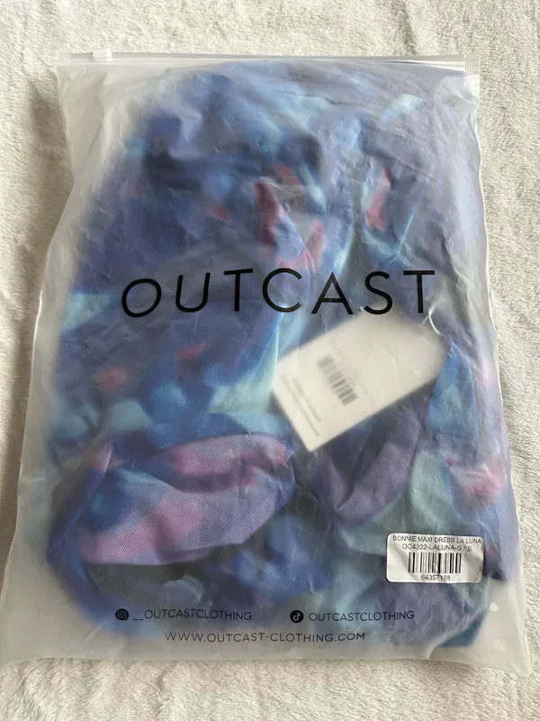 Outcast Clothing Bonnie Maxi Dress La Luna - Image 9