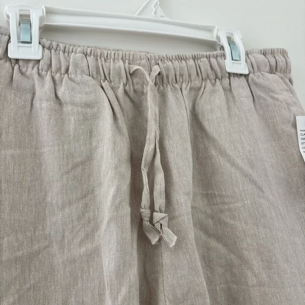 Pacsun Beige Linen Pants - Image 4