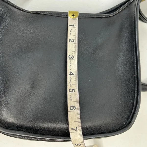 Coach Legacy Crossbody Bag Black Leather Vintage Janice‎ Ricardi-Desantos 9950 - Image 15