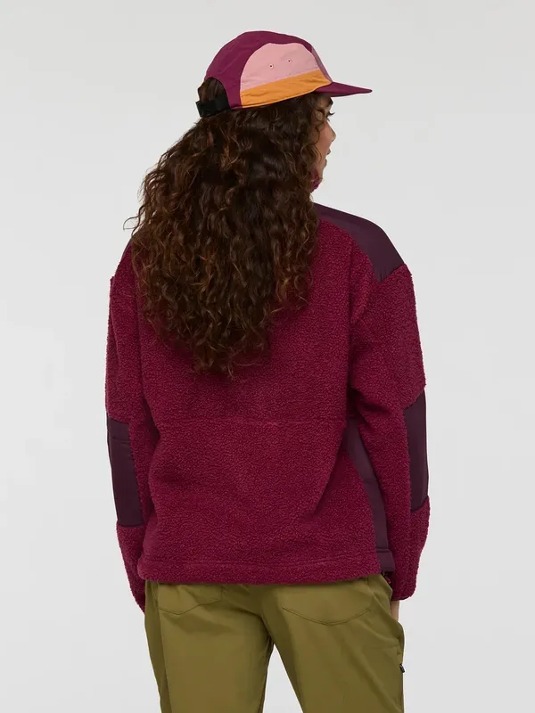 Patagonia Women's Bacano Fleece Jacket in Jam/Blackberry - Image 3