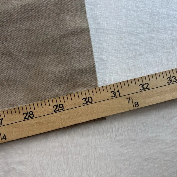 Old Navy XL Tall XLT High Waisted Pull On Pixie Super Wide Leg Pants Comfort Tan - Image 15