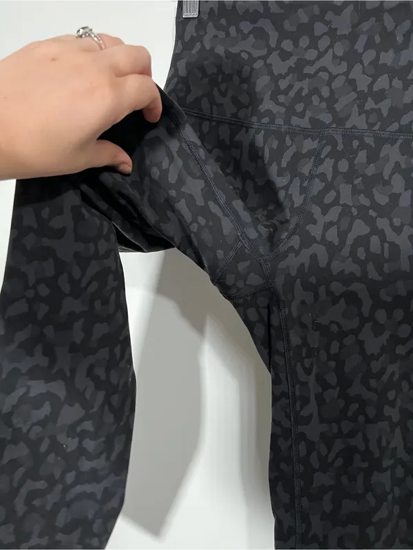 Lululemon Wunder Train High-Rise Leggings Size 8 *Drawstring Cut* Formation Camo - Image 8